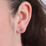 'Friends Stars' Sterling Silver Cutout Star Earrings, thumbnail 5 of 7