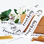 Business Branded 25mm Personalised Printed Ribbon, thumbnail 2 of 7