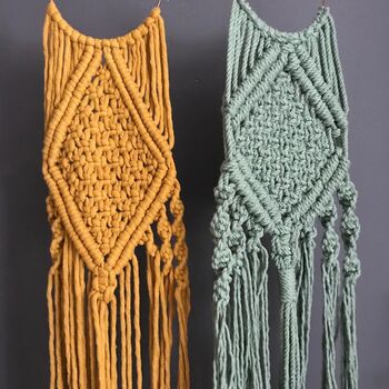 Wall Hanging Modern Macramé Pattern And Video Tutorial, 6 of 9