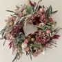 Autumnal Cottage Style Dried Flower Wreath, thumbnail 2 of 7