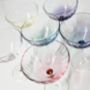 Set Of Six Hand Blown Champagne Saucers, thumbnail 2 of 4