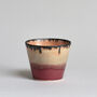 Handmade Japanese Beaker Mug Orange X Cherry, thumbnail 4 of 10