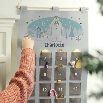 Personalised The Snowman And The Snowdog Advent Calendar, 2 of 3