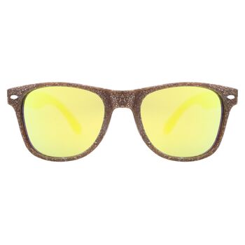 Sunburst Coffee Polarised Sunglasses By Runesilk, 5 of 6