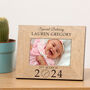 New Baby Special Delivery Wood Picture Frame, thumbnail 1 of 2