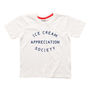 'Ice Cream Appreciation Society' Kid's T Shirt, thumbnail 10 of 10