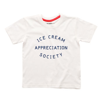 'Ice Cream Appreciation Society' Kid's T Shirt, 10 of 10