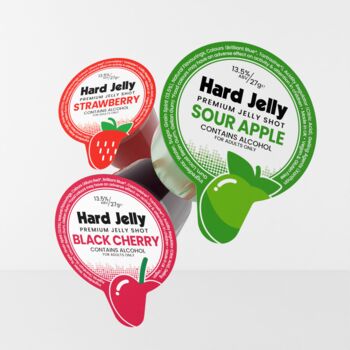 Vodka Jelly Shots | Strawberry, Sour Apple And Black Cherry Flavour, 7 of 7