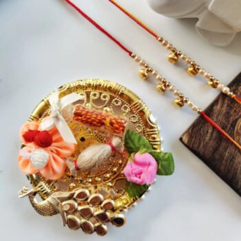 Ghungroo Golden Rakhi For Rakshaa Bandhan, 4 of 7