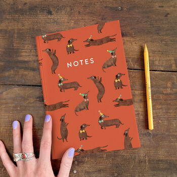 A5 Sausage Dog Notebook, 2 of 4