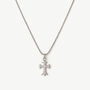 Men’s Large Cross Pendant Necklace, Christmas Jewellery Gift For Him, thumbnail 2 of 5