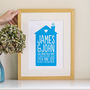 Personalised Family House Print, thumbnail 3 of 8