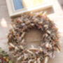 Dried Flower Wreath With Statice, thumbnail 4 of 5