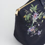 Navy Passion Flower Grab Tote, thumbnail 9 of 9