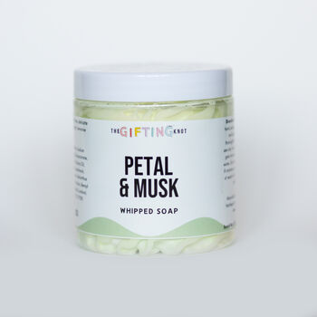 Petal And Musk Whipped Soap Jar – Soft Floral Body Wash, 6 of 6