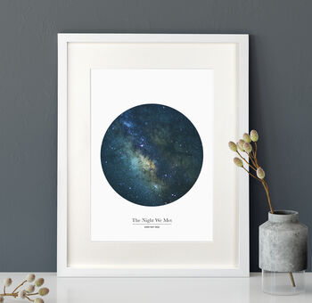 Personalised 'The Night We Met' Space Print, 11 of 12