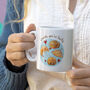 Funny Croissant Mug Gift 'Crumbs You're Tasty', thumbnail 1 of 4