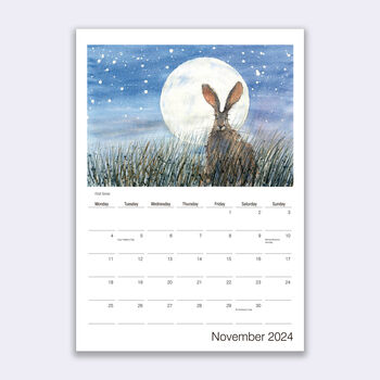2024 Hare Calendar, 7 of 8