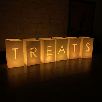 Treats Halloween Candle Bags, 2 of 3