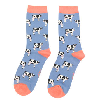 Cow Bamboo Socks, 2 of 4