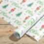 Nutcracker Personalised Christmas Wrapping Paper 685, thumbnail 2 of 4