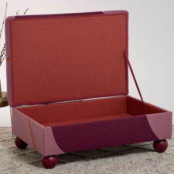 Bespoke Fabric Storage Footstool, 2 of 12