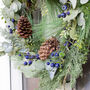 Eucalyptus And Blue Berry Christmas Wreath, thumbnail 5 of 5