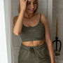 Personalised Roman Numerals Year Date Crop Top, thumbnail 2 of 6