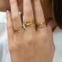 Gold Twig Nature Wedding Ring, thumbnail 6 of 6