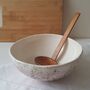 Deep And Wide Pink Ceramic Bowl, thumbnail 6 of 10