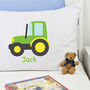 Personalised Tractor Pillowcase, thumbnail 1 of 1