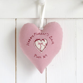 Personalised 50th Birthday Hanging Heart Gift For Her, 6 of 11