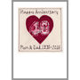 Personalised Ruby 40th Wedding Anniversary Card, thumbnail 11 of 12