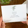 Personalised Holly Berry Christmas Invitations, thumbnail 1 of 3
