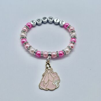 Personalised Princess Or Fairy Charm Bracelet, 9 of 12