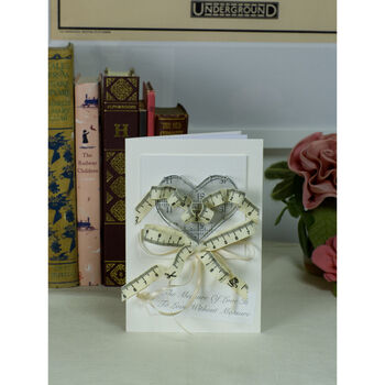 'The Measure Of Love' Card, 2 of 12