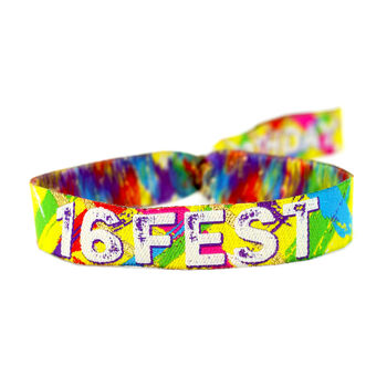 16 Fest 16th Birthday Party Festival Wristbands, 2 of 5