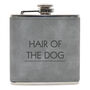 Hair Of The Dog Hip Flask, thumbnail 3 of 12