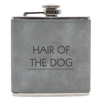 Hair Of The Dog Hip Flask, 3 of 12