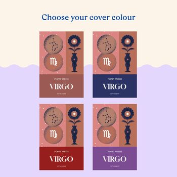 Virgo Star Sign Gift Personalised Astrology Zodiac Book, 8 of 8