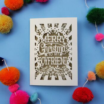 Boyfriend Christmas Card, 4 of 6