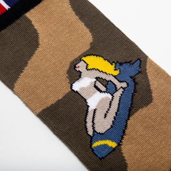 Wwii British Icons Pack Of Gift Socks, 11 of 11