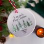 Personalised Uncle Merry Christmas Ornament, thumbnail 1 of 2