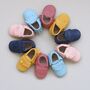 Fringe Baby Moccasin Style Shoes, thumbnail 1 of 5