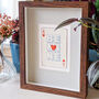 Be Mine Vintage Playing Card Gift Print, thumbnail 3 of 4