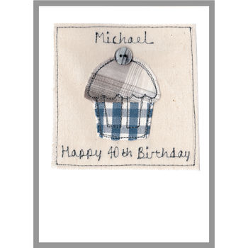 Personalised Cupcake Birthday Card For Him, 7 of 12