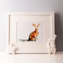 The Resting Hare Print, thumbnail 2 of 8