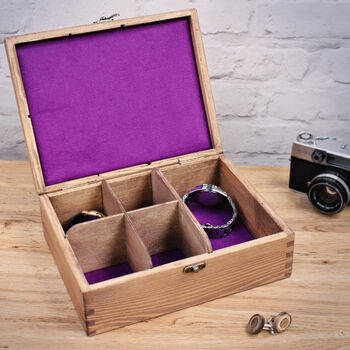 Daddy's Watches And Cufflink Box, 5 of 6