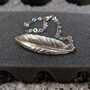 Silver Feather Bracelet, thumbnail 1 of 6