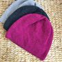 Ladies Knitted Winter Slouch Hat, thumbnail 6 of 10